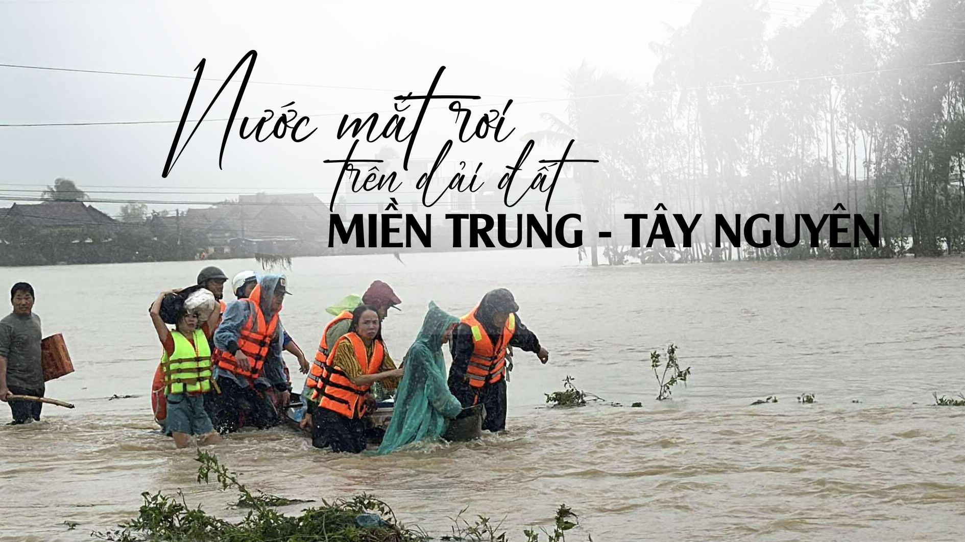 Nước mắt rơi trên dải đất miền Trung và Tây Nguyên